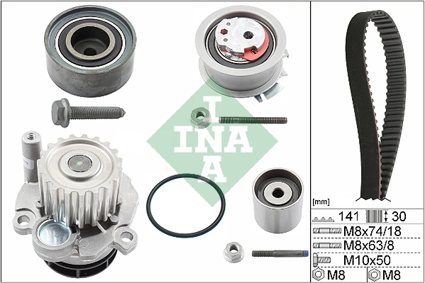 Water Pump & Timing Belt Kit